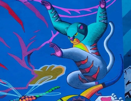 Galería de arte callejero de Spaik - México
