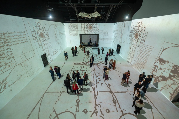 Chega a São Paulo a experiência imersiva de Leonardo da Vinci