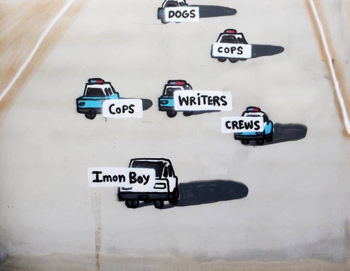 Gallery Of Street Art By Imon - Spain