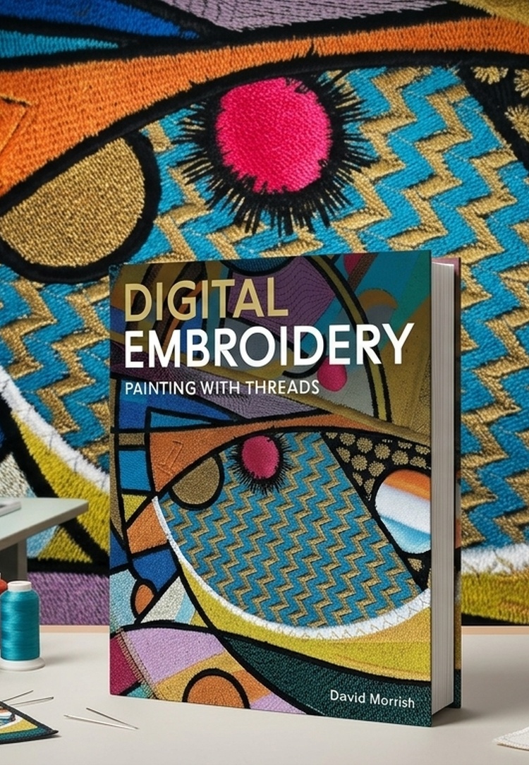 Digital Embroidery: Painting with Threads by David Morrish