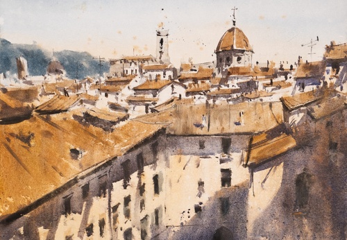 Gallery Of WaterColor Painting By Gabriel Canteros - Argentina