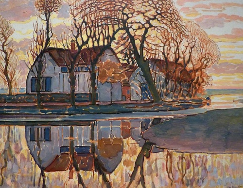 Gallery Of Painting By Piet Mondrian - Netherlands