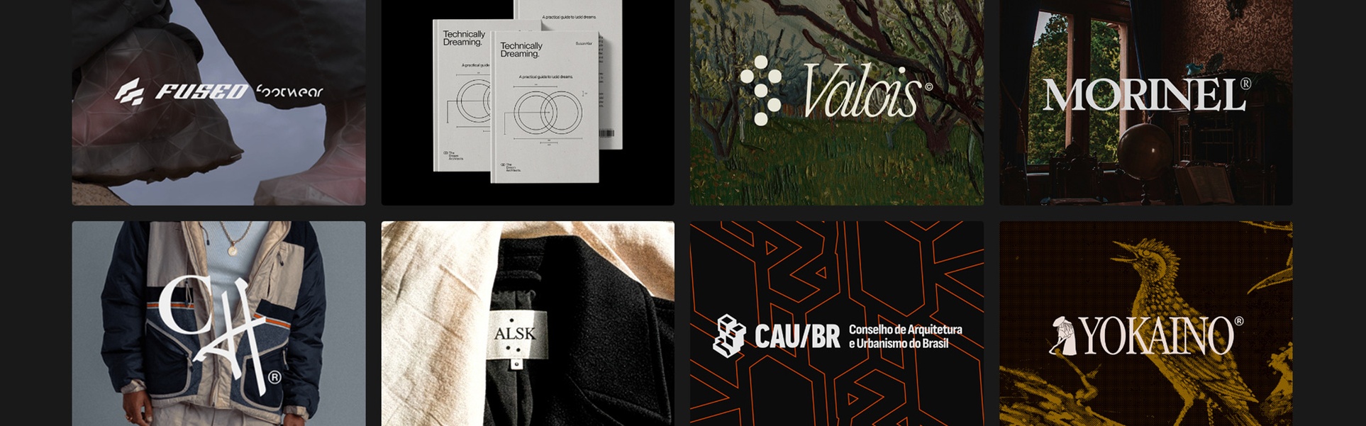 Galería de trabajos de diseño gráfico y branding de Thiago ROCHA – Brasil