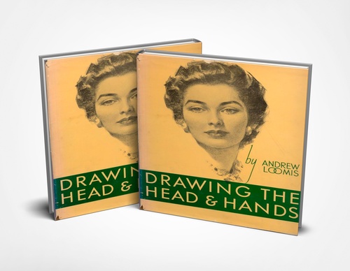 Libro sobre el dibujo de la cabeza y las manos de Andrew Loomis