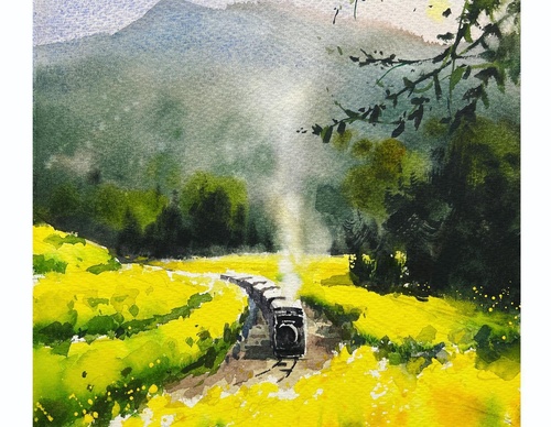 Gallery Of WaterColor Painting By Sofia Wu Mei - China