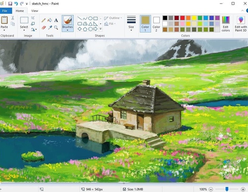 Gallery Of Drawing With Windows Paint By Christian Young - USA_1
