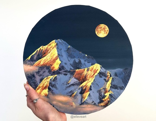 Galeria de pinturas de Ellie Eveleigh - Reino Unido