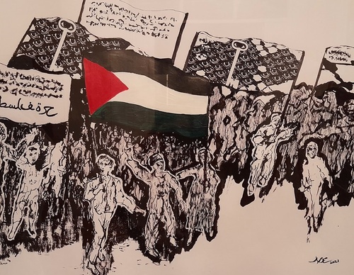 Artistas latinoamericanos que produjeron obras para Palestina