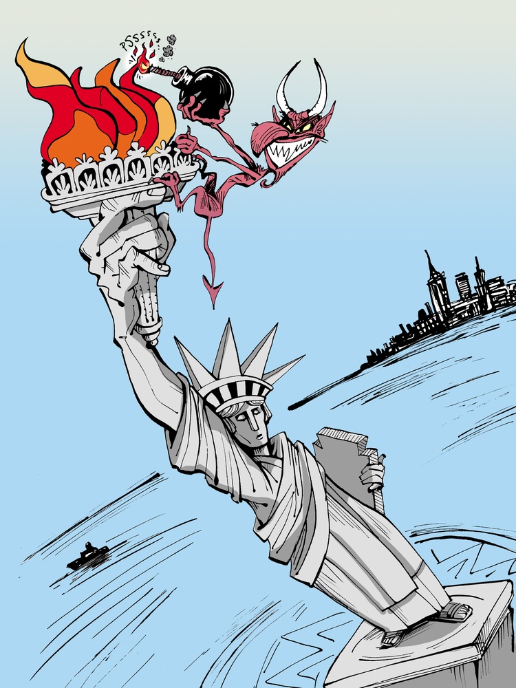 An Analysis of Leo Arias's Political Cartoon