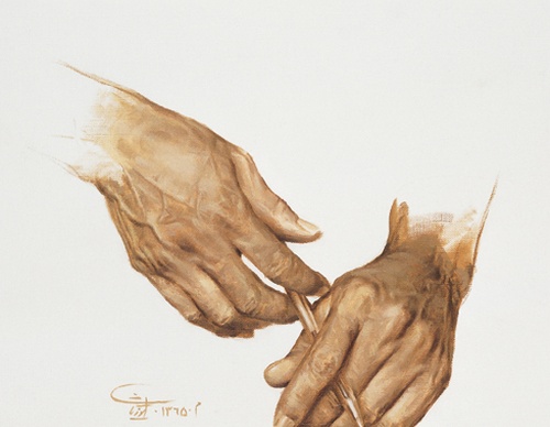 Galería de pintura de morteza katouzian- Irán