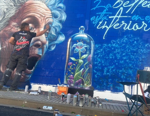 Galería de arte callejero de Nauni - España