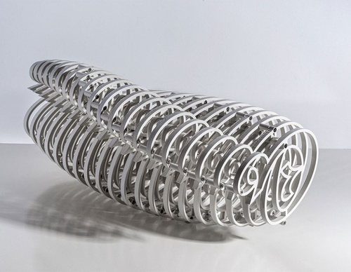 Gallery Of Typographic Sculptures By Alireza Astaneh - Iran