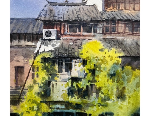 Gallery Of WaterColor Painting By Sofia Wu Mei - China