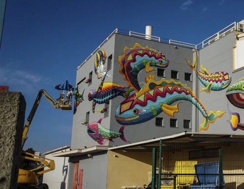 Galería de arte callejero de Spaik - México