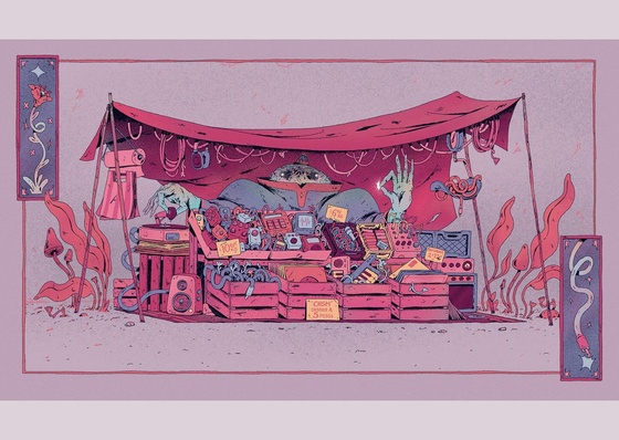 Galeria de ilustrações de Roy Aguilar - México