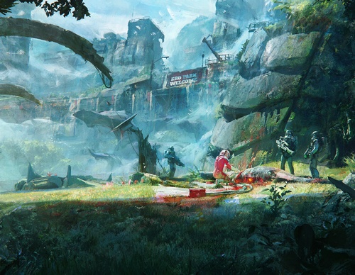 Galería de ilustraciones de Mark Kolobaev - Georgia