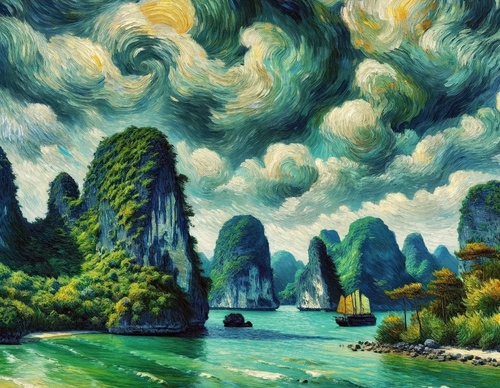 Galeria de ilustrações de Sander van der Horst - Nova Zelândia