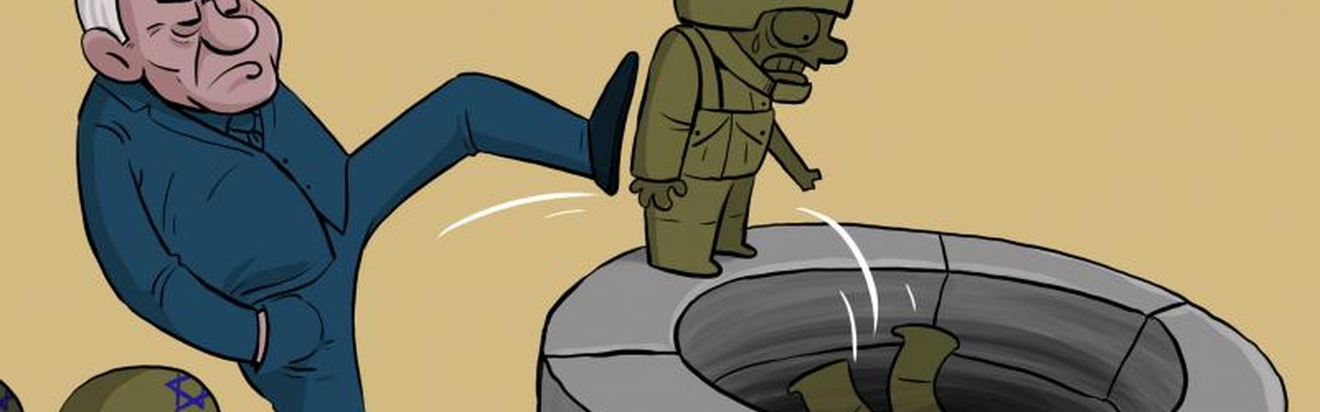 Galeria de Desenhos de Humor de Kamal Sharaf - Iêmen