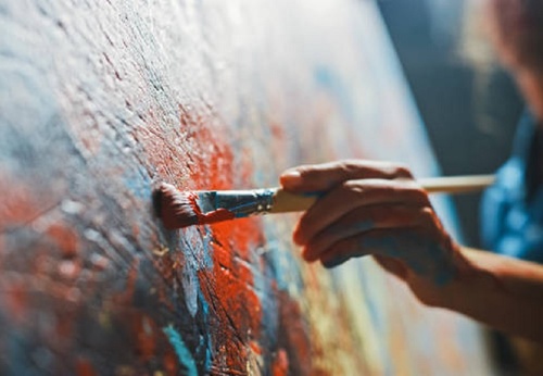 The artist and the work of art
