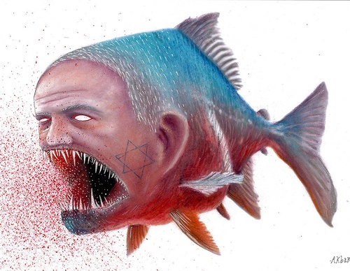holocide caricature