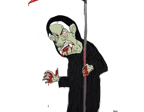 holocide caricature