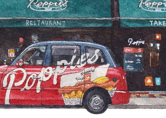 Gallery Of WaterColor Painting By Abby - Japan