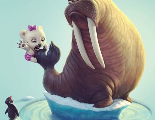 Galería de ilustraciones de Tiago Hoisel - Brasil