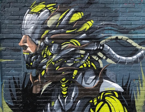 Galería de arte callejero de Eden Vargas - México