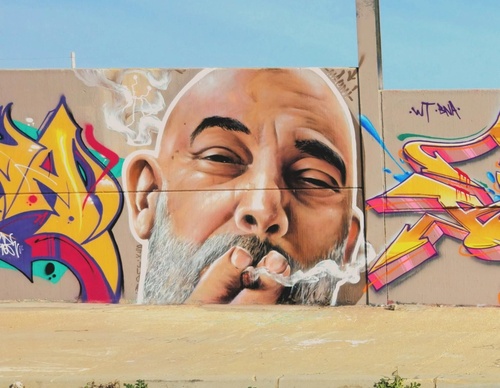 Galería de arte callejero de Nauni - España