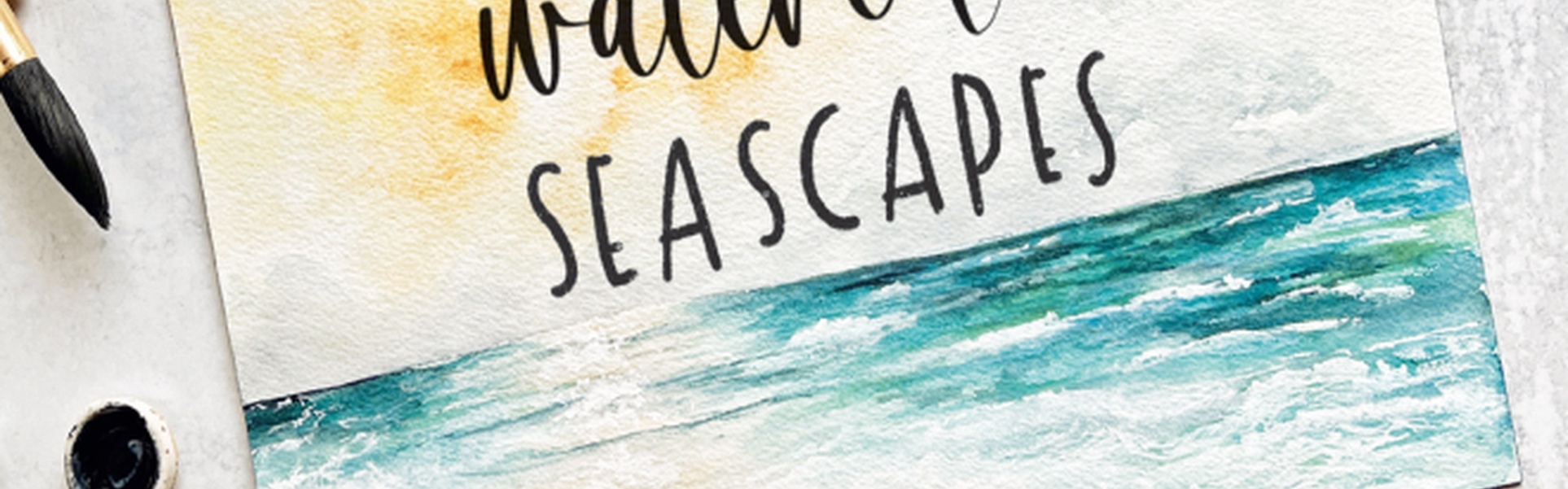 Stunning Watercolor Seascapes: Master the Art of Painting Oceans, Rivers, Lakes and More by Kolbie Blume