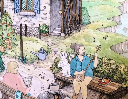 Galería de pintura de Audrey Rouvin - Francia