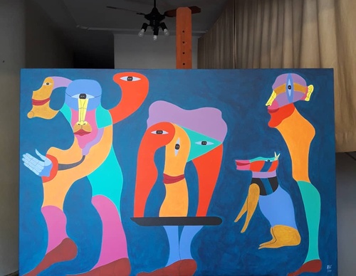 Gallery Of Painting by Carlos Carrion de Britto Velho- Brazil