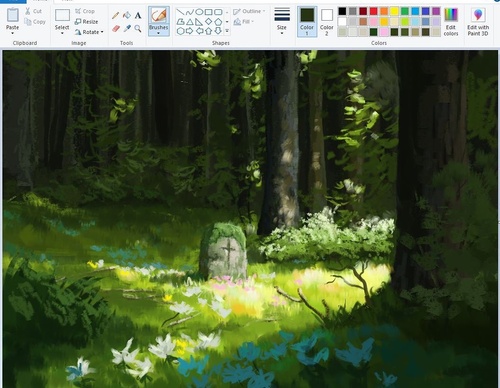 Gallery Of Drawing With Windows Paint By Christian Young - USA_1