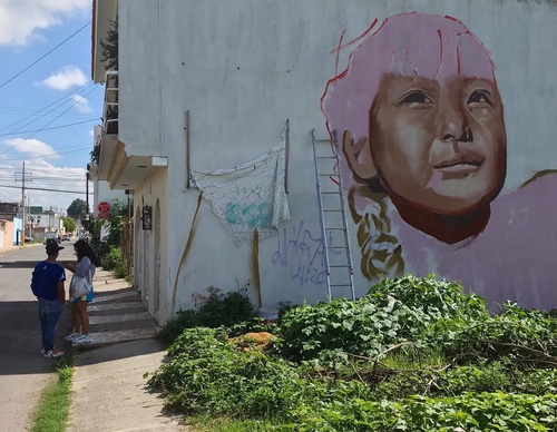 Galería de arte callejero de Paulo Villegas - México