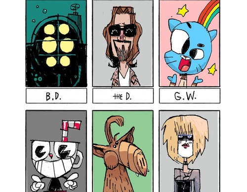 Galeria de ilustrações de Patricio Betteo-México