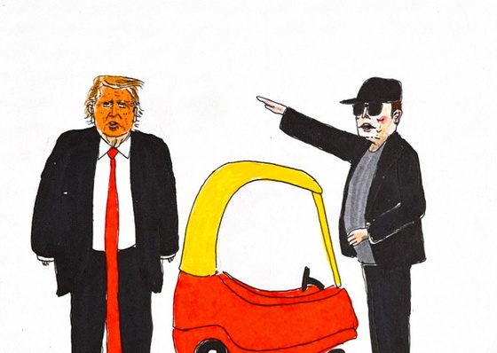 Galería de dibujos humorísticos de Jesse Duquette - Inglaterra