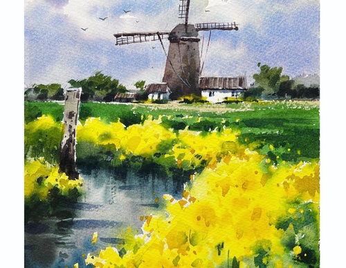 Gallery Of WaterColor Painting By Sofia Wu Mei - China