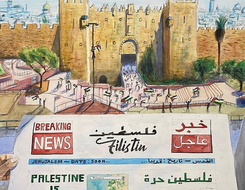 Galería de ilustraciones de Amjed Alsiyabi - Omán