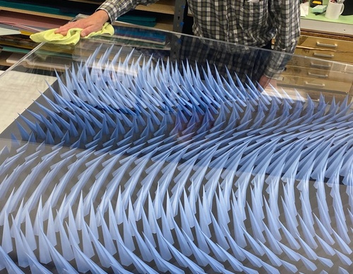 Gallery of sculpture by Matthew Shlian from USA