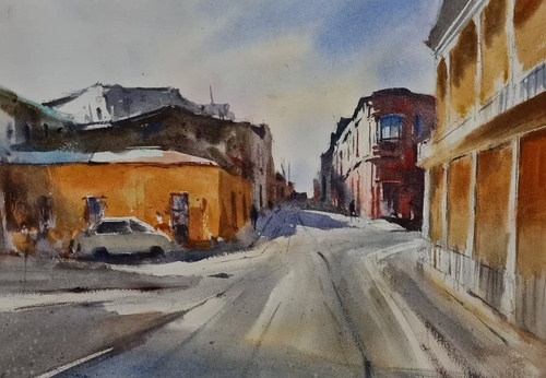Galeria de Pinturas em Aquarela de Gonzalo Vargas - Chile