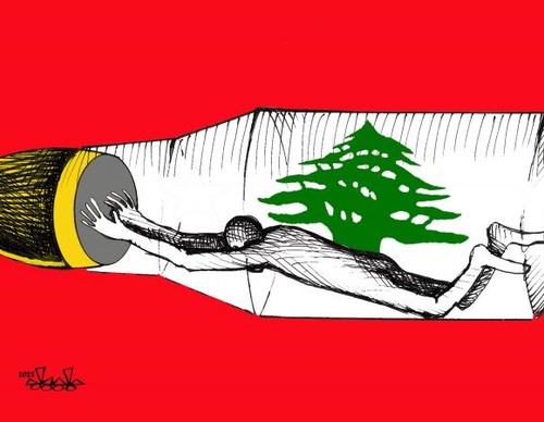 hezbollah...hezbullet  In the neck of the bottle !!!