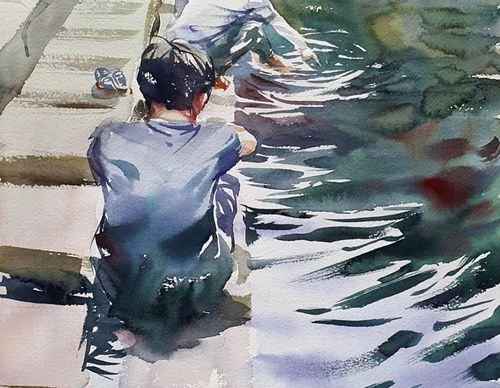 Gallery Of Watercolor Painting By Park Imgyu - South Korea