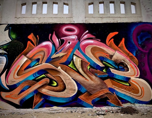 Galería de arte callejero de Kevin Galassi - Chile