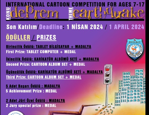 International Cartoon Competition for Young People -Turkey 2024