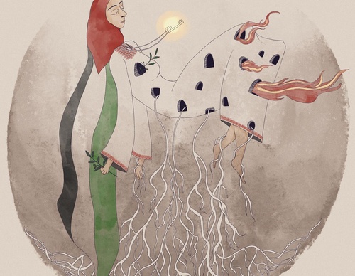 Galería de ilustraciones de Aya Elborgy - Egipto