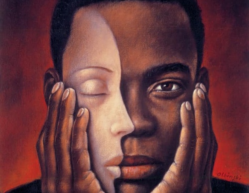 Gallery of humor painting by Rafal Olbinski - Poland