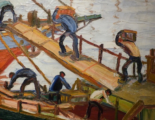 Galeria de pinturas de Benito Quinquela Martín Argentina