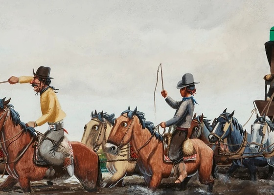 Gallery Of Painting By Florencio Molina Campos - Argentina