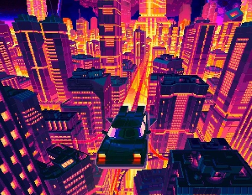 Galería De Ilustración Del Abuelo RetroWave - México