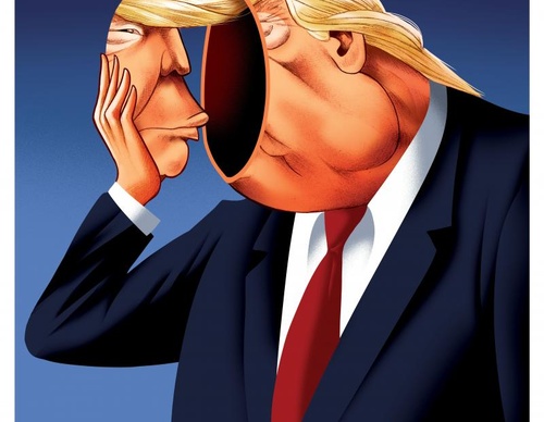 The narcissist Vanity.